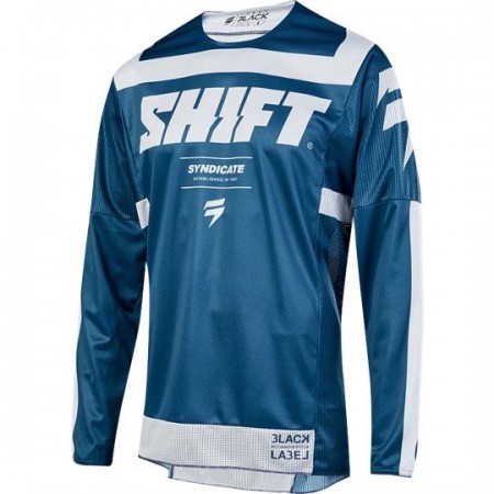 Maillot VTT/Motocross SHIFT 3LACK LABEL STRIKE Manches Longues N002 2019